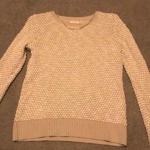 cream sweater